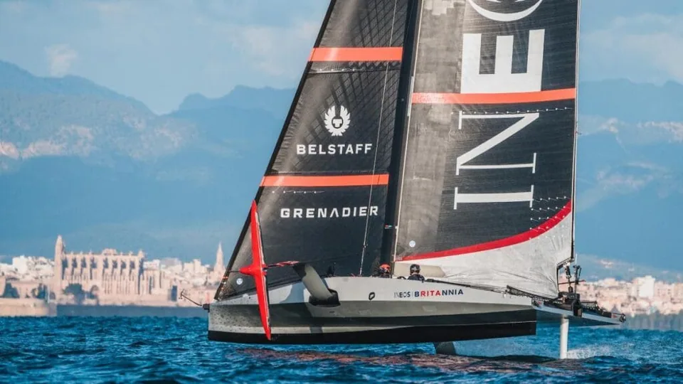 INEOS Britannia boat for America's cup